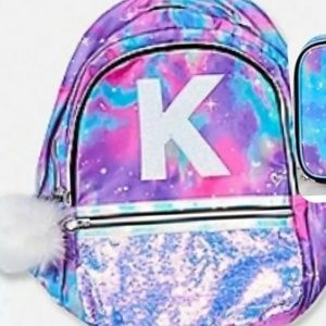 letter k backpack